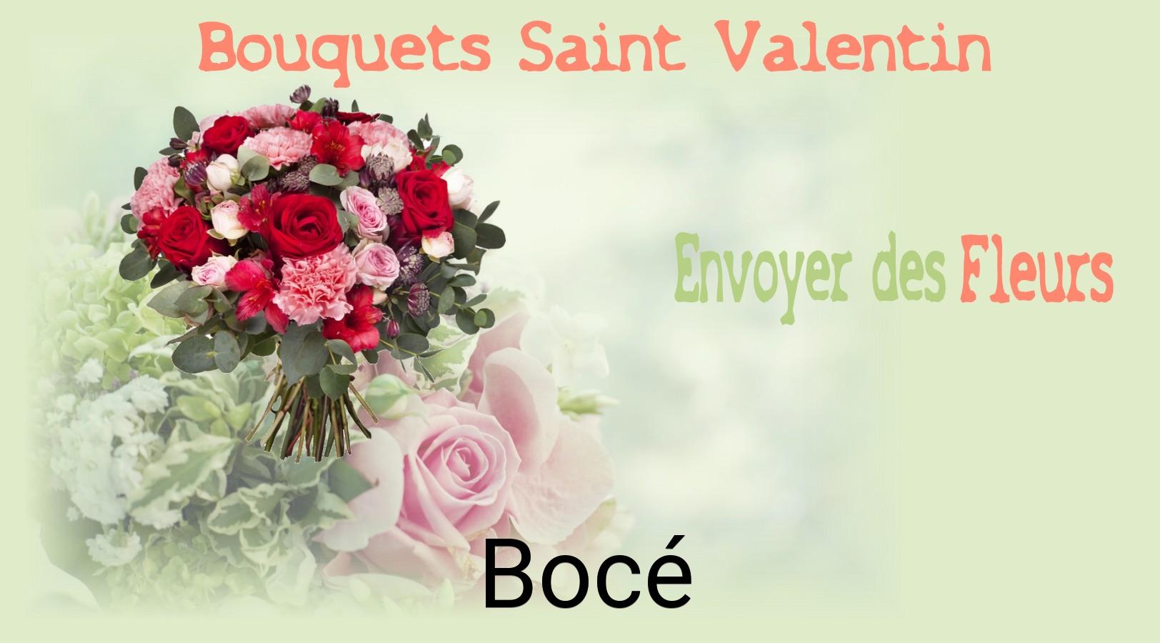 Roses de Saint-Valentin livrées à Bocé
